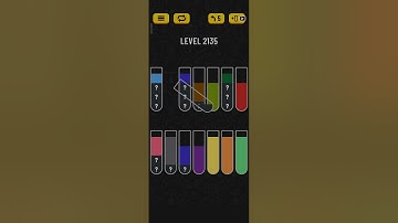 Water sort puzzle level 2135