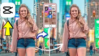 Comment flouter l'arrière plan d'une vidéo sur iPhone ou android avec application capcut screenshot 4