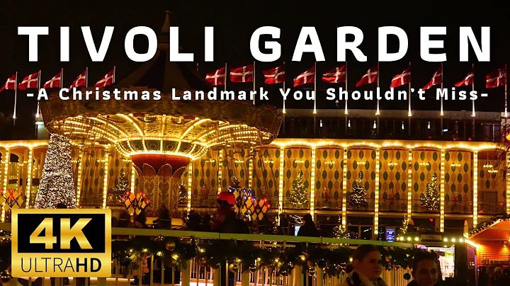 4K | Tivoli Gardens: A Magical Christmas Night in Copenhagen