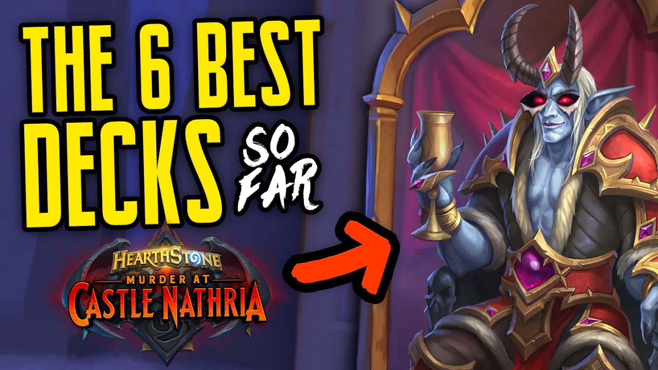 uddannelse Svane Grønland The 6 TOP DECKS so far in the new Hearthstone Expansion - Castle Nathria -  YouTube