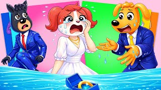 LOST WEDDING RING!! Sheriff Labrador and Papillon in Weird Love DIY Sticker Book