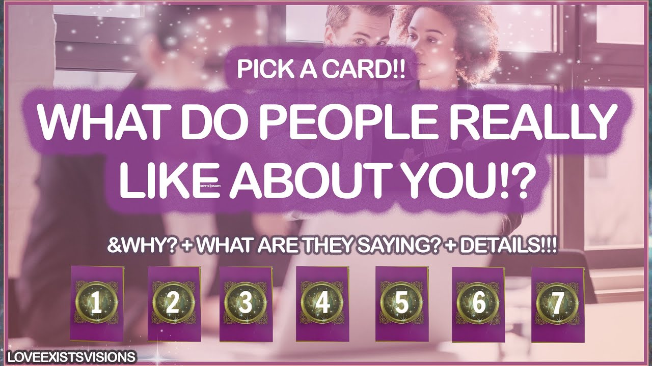 😍HOW DO PEOPLE SEE ME!? *PICK A CARD* DO THEY LIKE ME? (Secret admirers?, FANS?, Stalkers? & WHY?!👀✨