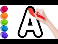 Learn to Draw the Alphabet A-Z: Easy &amp; Fun for Beginners! Writing Capital letters Alphabet