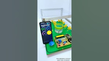 GREEN HOUSE MONITORING AND CONTROLLING SYSTEM USING IOT || #schoolproject #greenhouse #monitoring