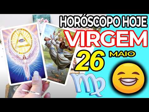 PREPARE-SE❗UMA GRANDE SURPRESA PARA VOCÊ😃 Virgem ♍ 26 Maio 2026 | Horoscopo do dia de hoje ♍ Tarot