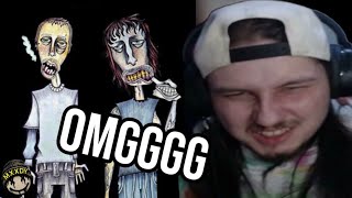 MXXDY Reacts To comehelpglo, $lim Gucci "dont eat the brown acid"