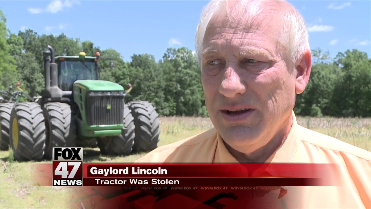 Massive tractor stolen from a MidMichigan farm YouTube