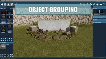 GameGuru MAX Tutorial - Grouping Objects