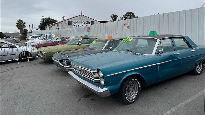 Project Cars for a sale at Ipullupull Junkyard in Stockton California 