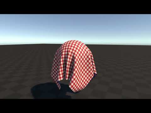 Cloth simulation test 1