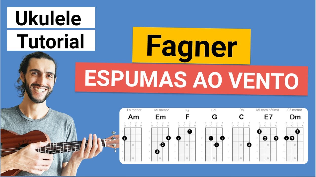 Espumas ao Vento - Fagner Cifra para Ukulele [Uke Cifras]