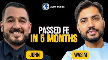 How John Passed the FE Electrical Exam on His First Attempt