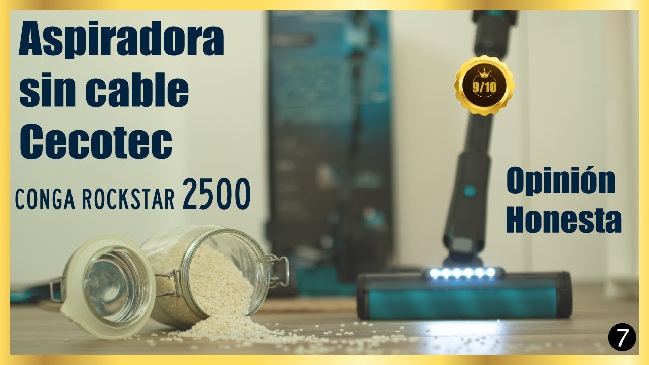 Aspiradora sin Cable Cecotec Conga Rockstar 2500 Thunder Jalisco 