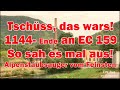 Tschüss- das wars! 1144- Ende an EC 159 &quot;Croatia&quot;! So sah es aus- &#39;Alpenstaubsauger&#39; vom Feinsten!