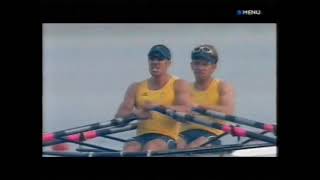 2008 Beijing Olympics Rowing Mens 2x heat 3