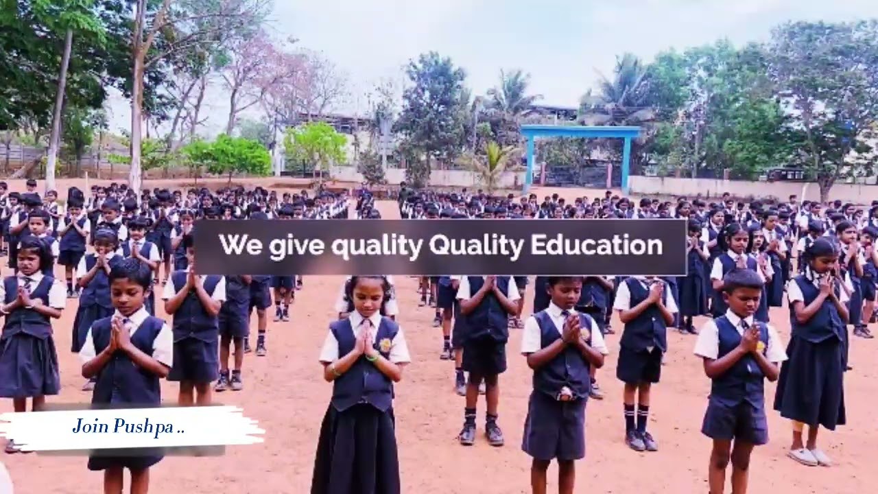 Pushpa school Shikaripur