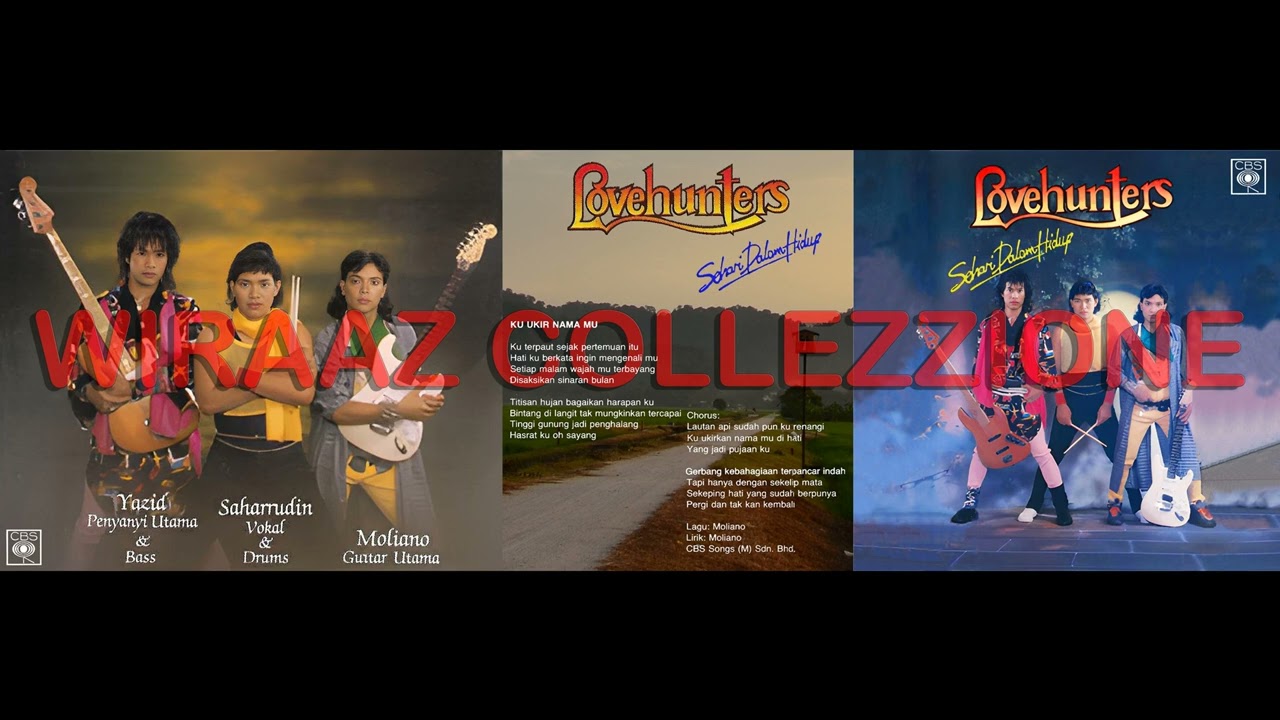 Lovehunters - Ku Ukir Nama Mu (CBS 1987)