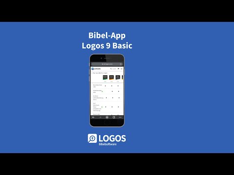 Logos 9 Basic || 5 Dinge, die Sie mit der kostenlosen Bibel-App machen können