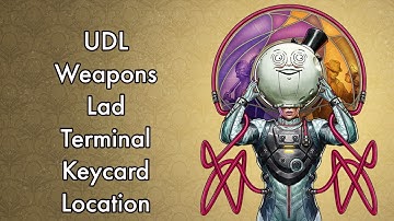 The Outer Worlds: UDL Weapons Lab Terminal Keycard Location