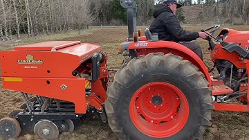 UCD no-till drill calibration and setup