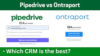 Pipedrive Vs Ontraport - Which Crm Is The Best?