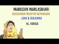 Lagu tapsel marudan marlasniari lirik  terjemah  endeng tapsel