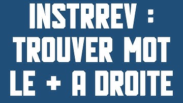 La fonction InStrRev