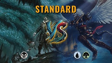 MTG Standard - Mono Black Midrange by Numbskull VS Simic Aggro by Argon_Flame