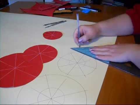 Stella Di Natale Origami Istruzioni.Tutorial Stella Di Natale Handmade Youtube