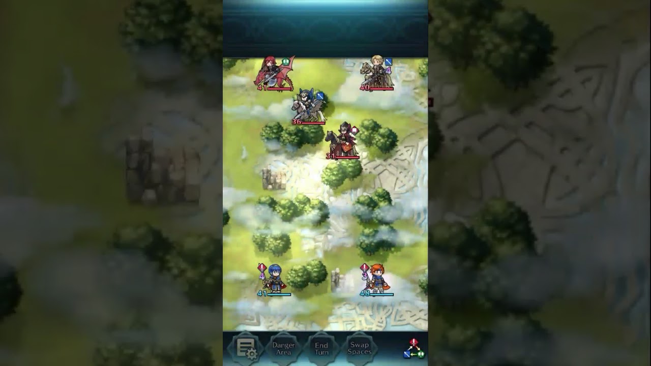 Fire Emblem Heroes // Roy & Marth Vs. Camus & Michalis