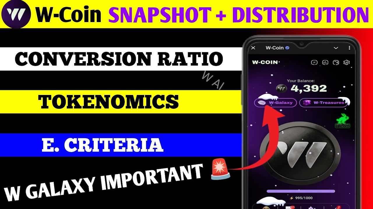 W-Coin Airdrop Update🚨 | W Coin Airdrop | W Coin New Update | wcoin | w ...