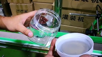 big jar 130MM diameter capping machine inline screw capper equipment | Verschließmaschine für Gläser