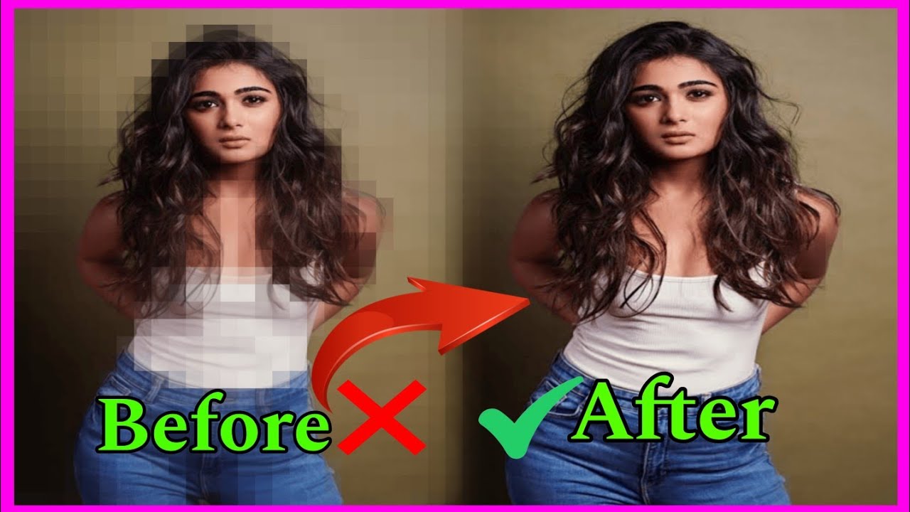 Low quality image ko high quality image kaise kare | low quality image ko Hd kaise kare 2023 | image