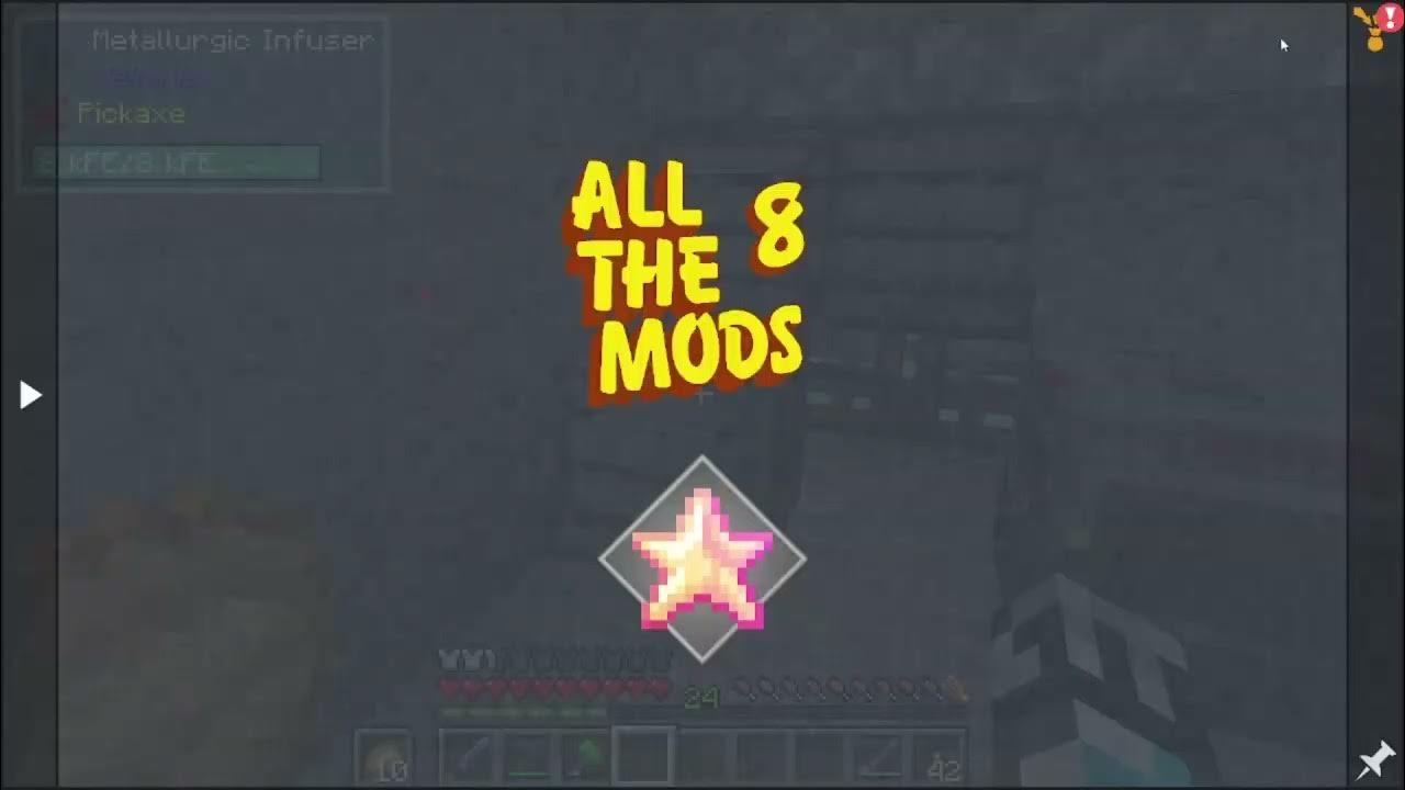 Flying in the mining dimension ep 4 all the mods 8 youtube