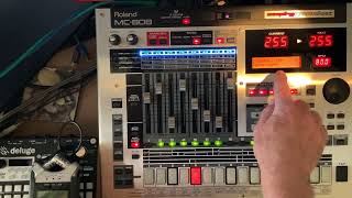 Roland MC-808 - D beam - quick look at some questions