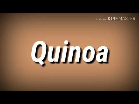 Quinoa In A Sentence