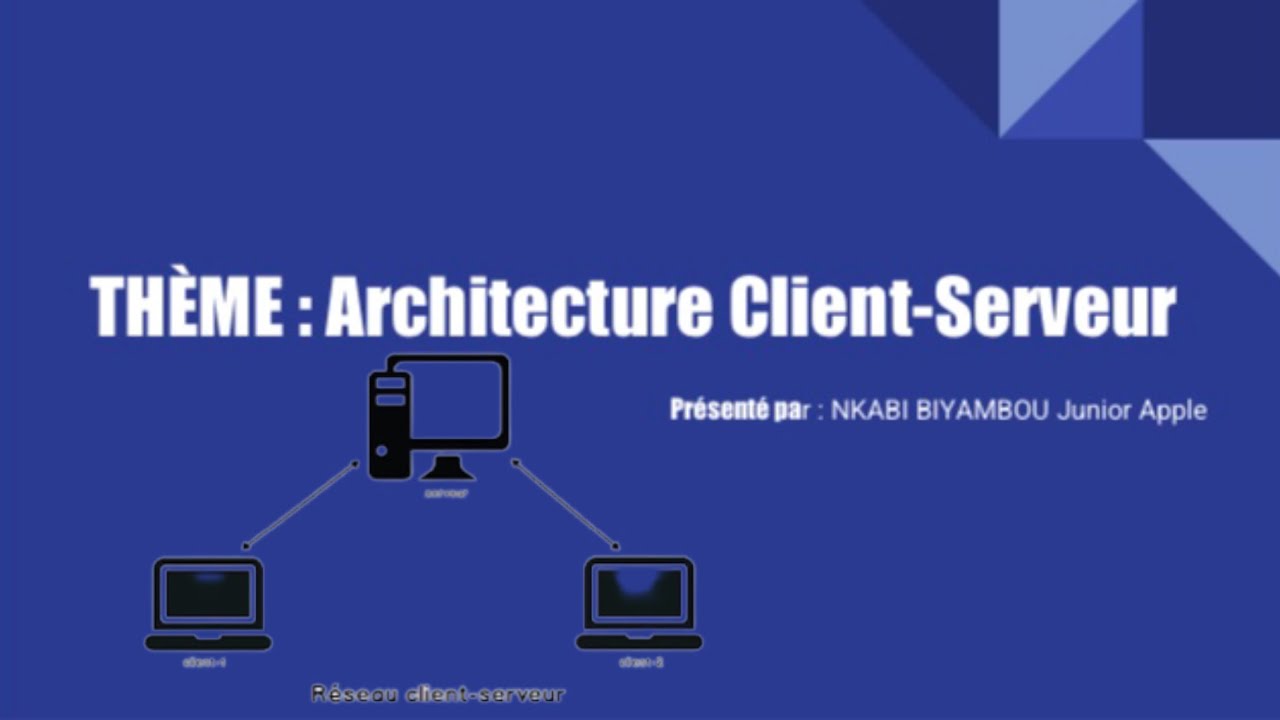 Architecture Client Serveur - YouTube