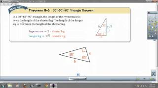 Geo 8.2 Special right triangles