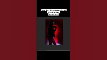 Photoshop Ai completes: Hitman 3 Cover Art [Generative Fill]