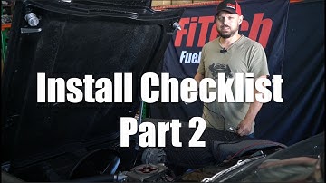 Install Checklist Part 2| Tech Tuesdays | EP22