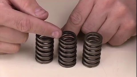 Valve Spring Inspection
