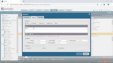 Palo Alto Firewall - Application Objects and Groups Part 3