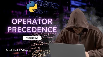 Operator precedence rule in python || Python for Beginners || Python Full Course