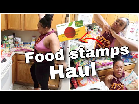 Food stamps On Deck Food Stamp Haul WE Back And We Betta