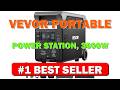 VEVOR Portable Power Station, 3600W 3840Wh Power Station Solar Generator with 10 - B0FXDT2JGD