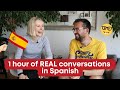 1 Hour Of Real Spanish Conversations рџ ќ Intermediate Spanish Listening And Speaking Practice рџ 1 Hour Of Real Spanish Conversations рџ ќ Intermediate Spanish Listening And Speaking Practice рџ