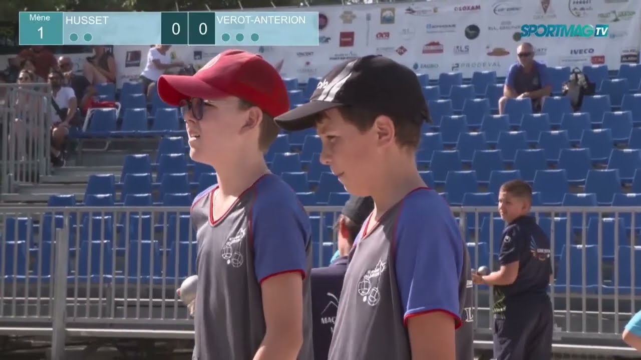 Miniature de la vidéo : Replay Pétanque : Mondial Jeunes doublettes - Belle partie à Romans