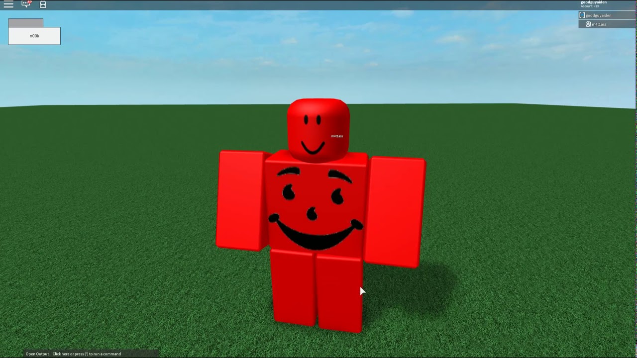 Roblox Script Showcase Kool Aid Man Youtube - aid roblox