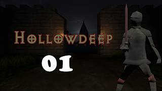 Hollowdeep gameplay on Steam Deck [Docked] Part 01 A King's Field-inspired dungeon crawler