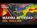 VOLCÁN de LA PALMA: Vigilan la DIRECCIÓN de las NUEVAS COLADAS que podrían ir hacia el OESTE | RTVE